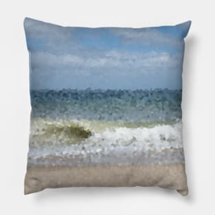 White Crest Beach WellFleet MA Pillow