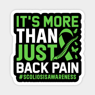 Scoliosis Warrior - Back Injury Survivor Scoliosis Awareness Magnet