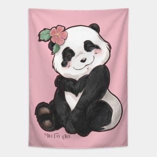 Mili Fay’s Lily Panda Tapestry