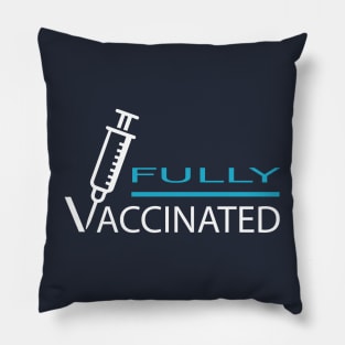 fully vaccinated vaccine corona virus 19 Pillow