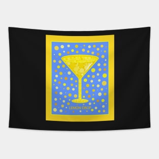 Lemon Drop Martini | Cocktail | Pop Art Tapestry