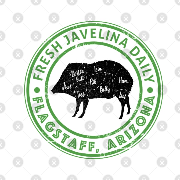 Fresh Javelina Daily FlagStaff Arizona Souvenir Gift by grendelfly73