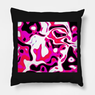 Pink Swirl Pillow