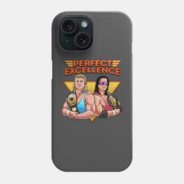 Perfect Excellence | Old School Wrestling Phone Case by QuicksilverTech