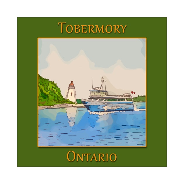 Tobermory Big Tub Lighthouse and Glass Bottom Boat - WelshDesigns by WelshDesigns