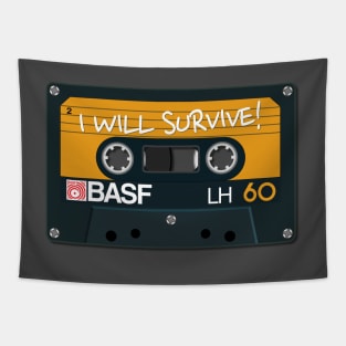 Vintage Audio Tape - BASF - I Will Survive! Tapestry