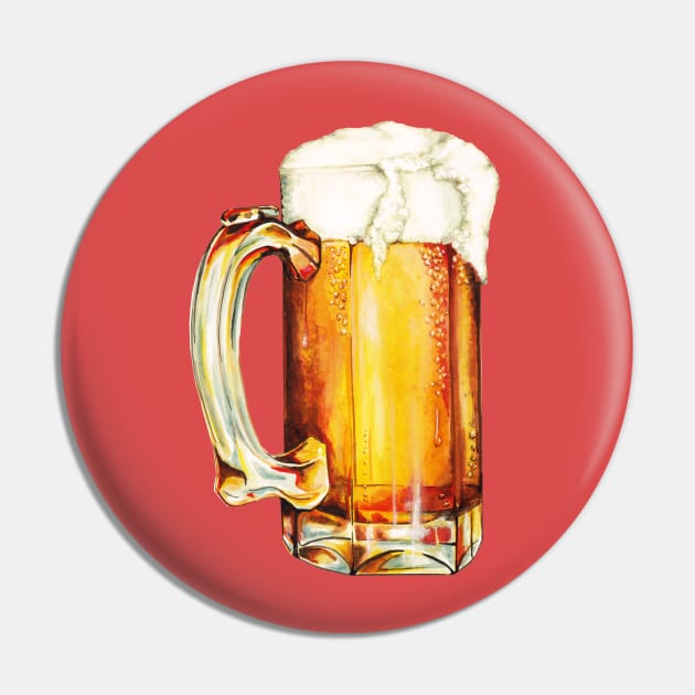 Beer Pin by KellyGilleran