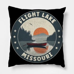 Flight Lake Missouri Sunset Pillow