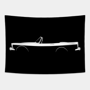 Sunbeam Tiger Silhouette Tapestry