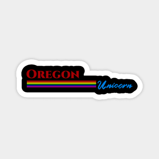 Oregon Unicorn Gift Magnet