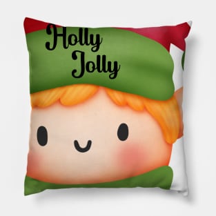 Cute Christmas Elf Pillow