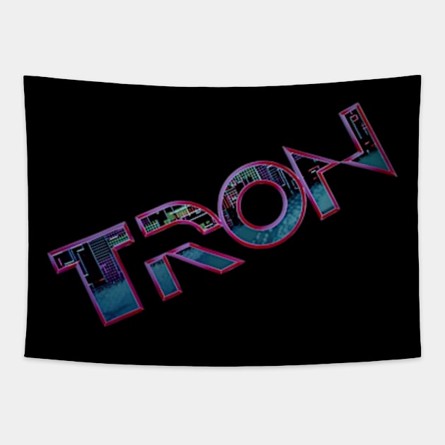 TRON Tapestry by Desert Owl Designs