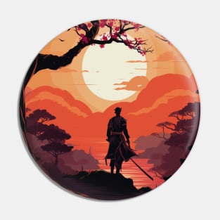 Samurai Garden Pin