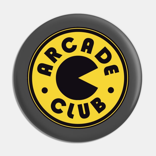 Arcade Club Shirt Pin by RoswellWitness