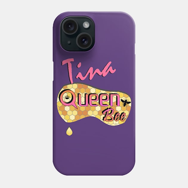 Tina Queen Bee Phone Case by  EnergyProjections