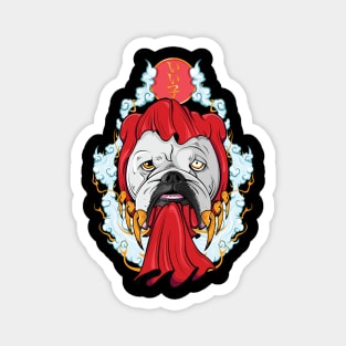 Daruma Dog Magnet