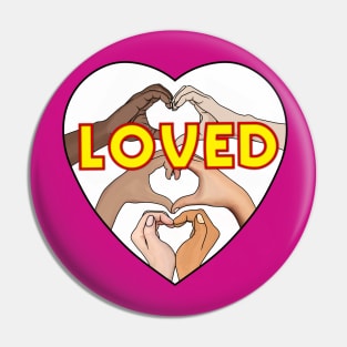 Culture of love V7 Pin