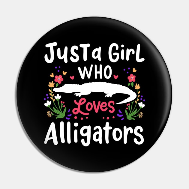 Alligator Alligator Lover Pin by KAWAIITEE