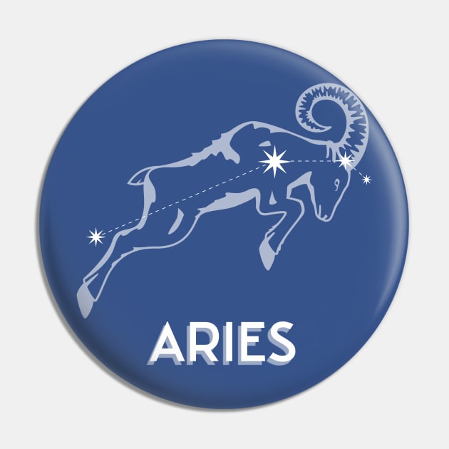 Aries Constellation Pin by Javisolarte