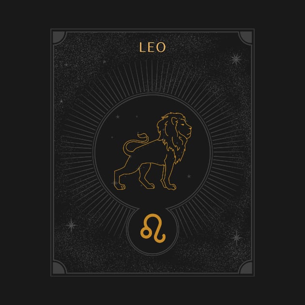 Leo | Astrology Zodiac Sign Design by The Witch's Life