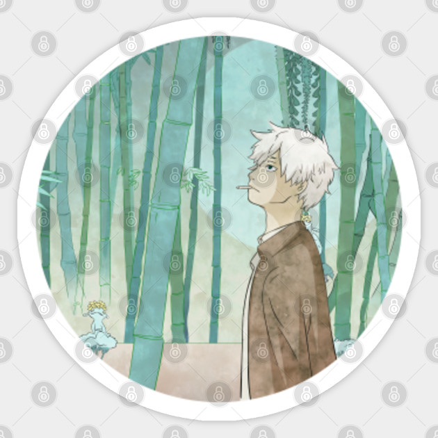 Mushishi Anime Sticker Teepublic
