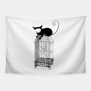 Cages Tapestry