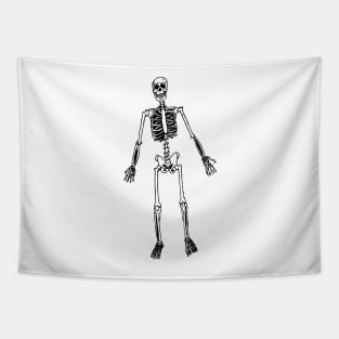 Generic Halloween Skeleton Tapestry