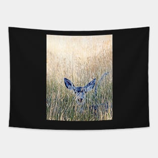 Hiding in the tall grass. Tapestry