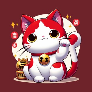 Jibanyan Maneki Neko T-Shirt