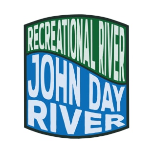 John Day River Recreational River Wave T-Shirt