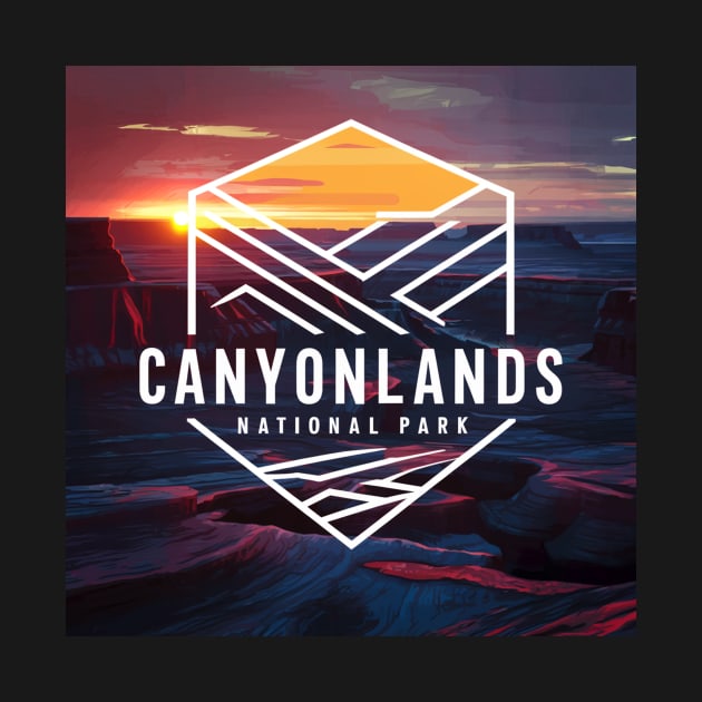 National Park Canyonlands Beautiful Landscape by Perspektiva