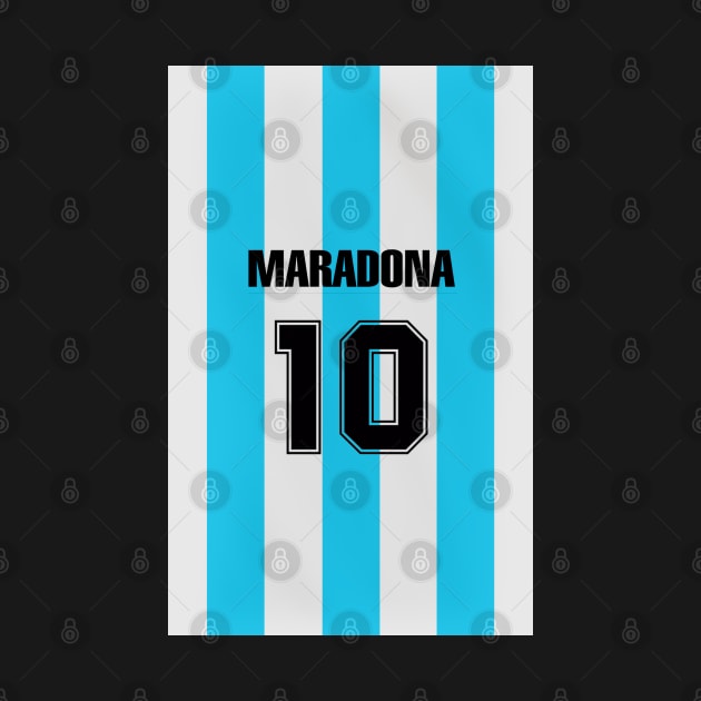 MARADONA JERSEY / 1986 WORLD CUP ARGENTINA by Jey13