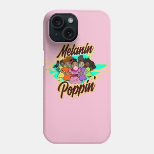 Melanin Poppin Phone Case