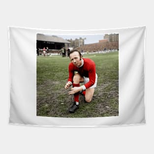 Nobby Stiles United legend Tapestry