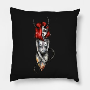 red devil Pillow