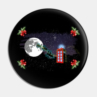 CHRISTMAS TARDIS Pin