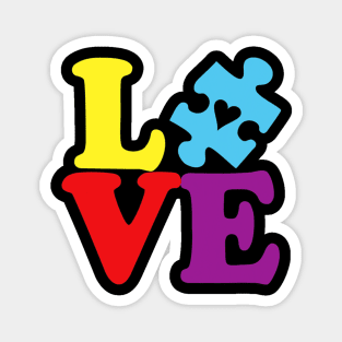 Love Autism Awareness 2021 Magnet