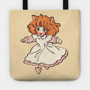 I draw pastel chibi neko playing / the star of cottonland Tote