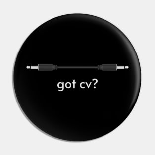 Got CV? Pin