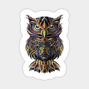 Owl Gold Magnet