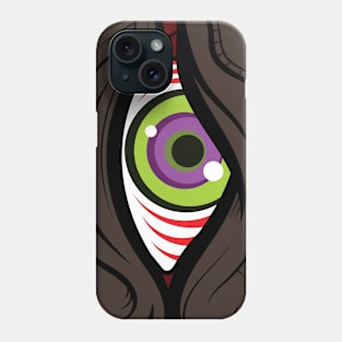 Vertical Eye Phone Case