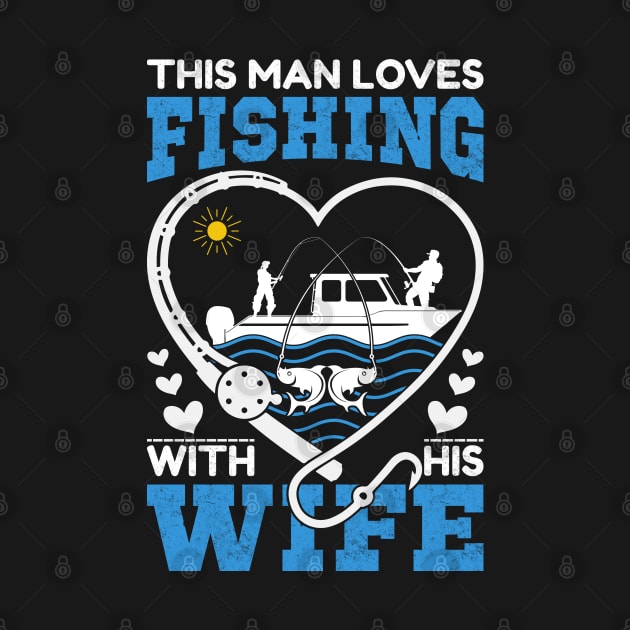 This man loves fishing with his wife by sharukhdesign