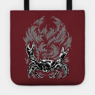 Crab Illustration Tote