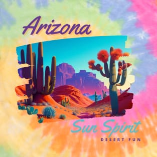 Arizona Sun Spirit Desert Art Series 2 T-Shirt