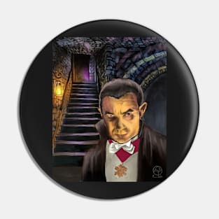 Castle of Dracula Pin