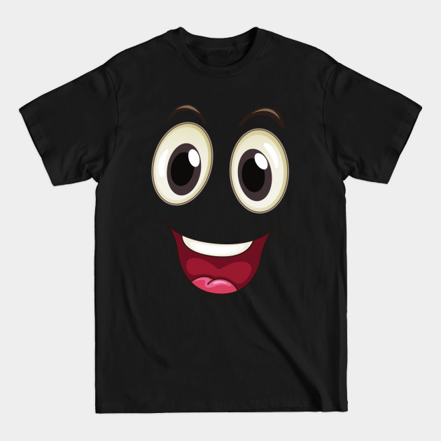 Disover Cartoon Face T-Shirt - Cartoon Face - T-Shirt