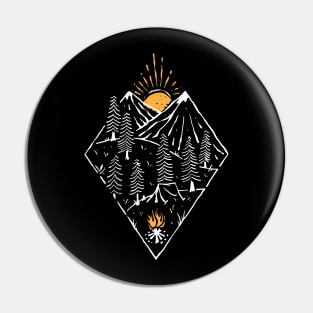 Camping Pin