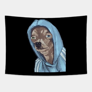 Chill dog Tapestry