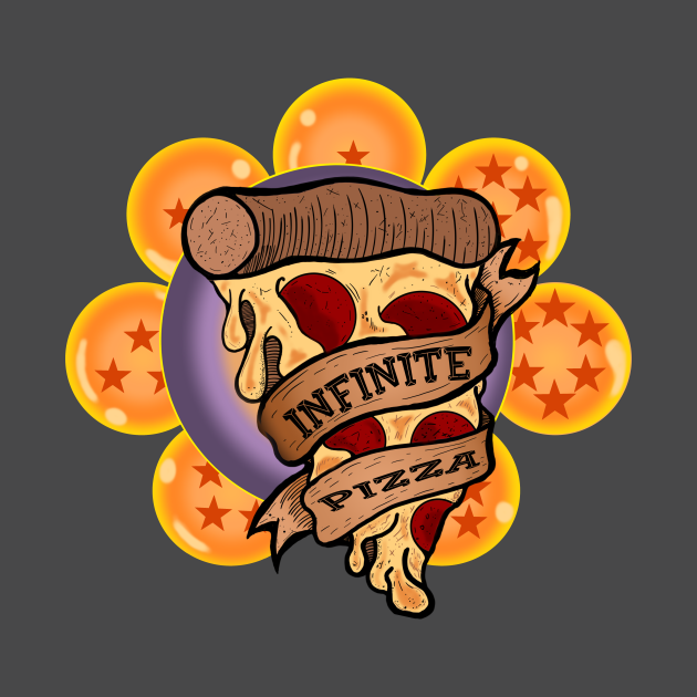 Infinite pizza Pizza TShirt TeePublic