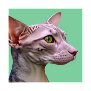 Sphynx cat portrait T-Shirt